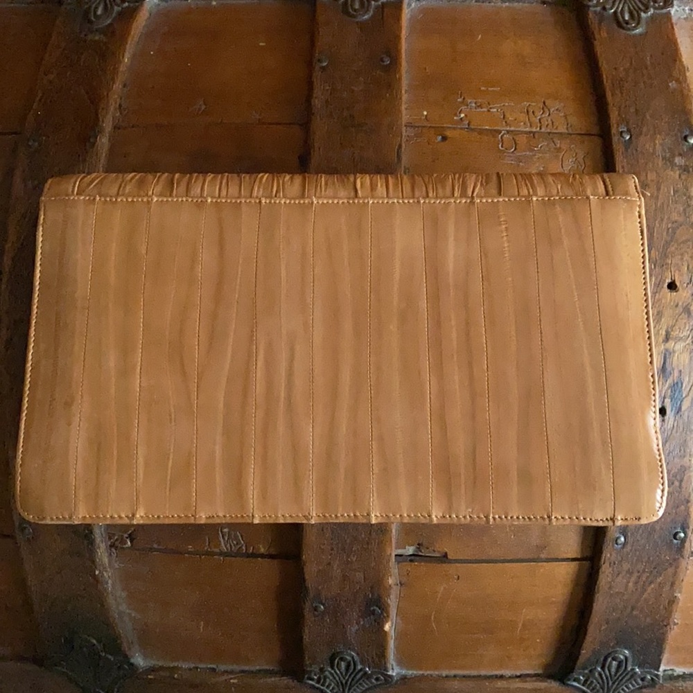 Vintage EEL SKIN Clutch